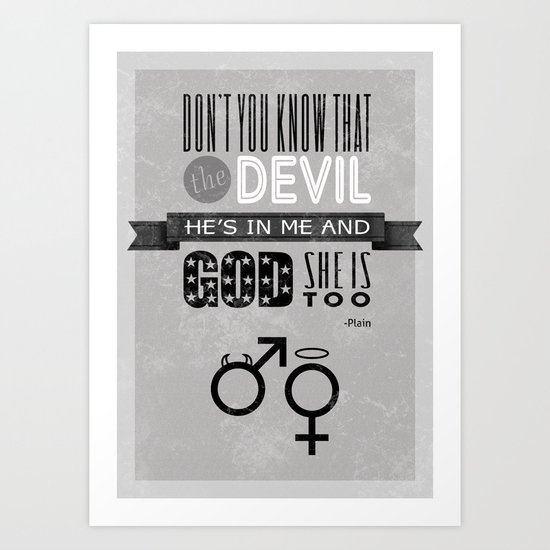 311 - Plain Art Print