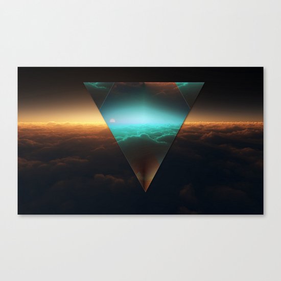 A.I Space Canvas Print