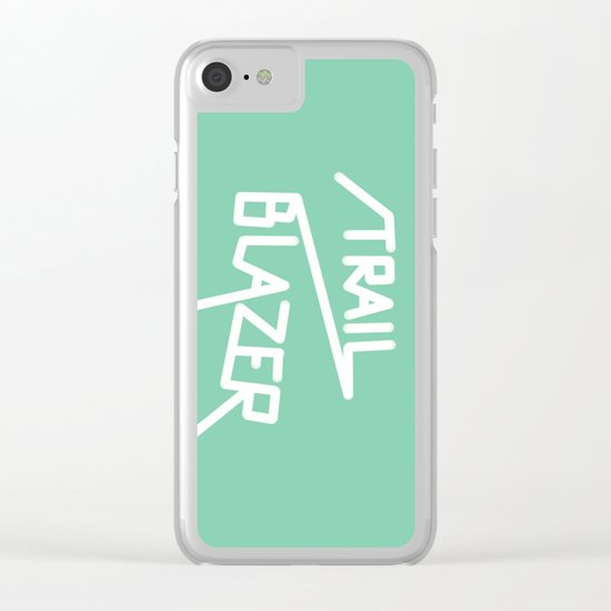 Trailblazer Clear iPhone Case