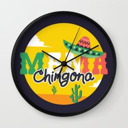 Mother's Day Spanish Quote Wall Clock