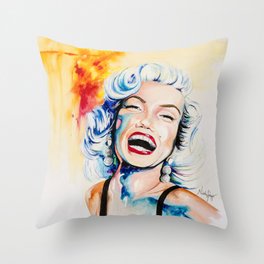 Marilynn  Throw Pillow