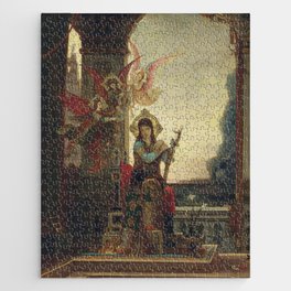  sainte cecile et les anges de la musique - gustave moreau Jigsaw Puzzle