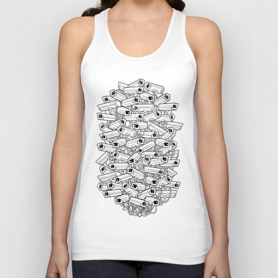 Surveillance Frenzy Unisex Tank Top