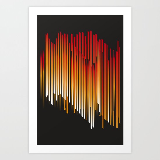 Fire Art Print