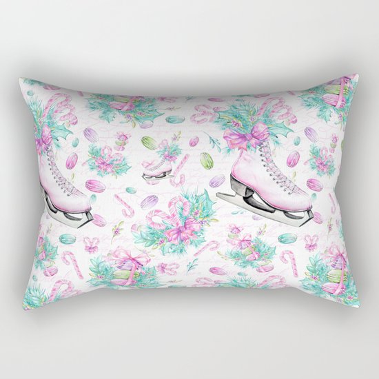 Figure Skating #11 Rectangular Pillow