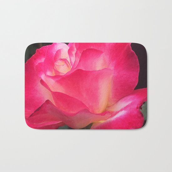 Grandma's Beautiful Rose Untouched Bath Mat