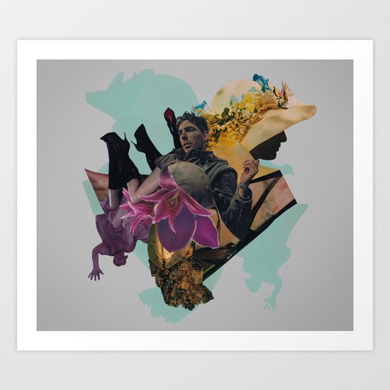 Daddy,There Are Ghosts In Your Glasses Art Print
