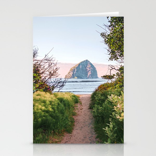 Path to the Beach Stationery Cards