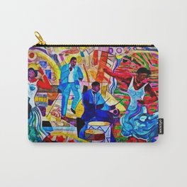 African-American 'The Spirit of Harlem' Historical Mural Portrait Carry-All Pouch