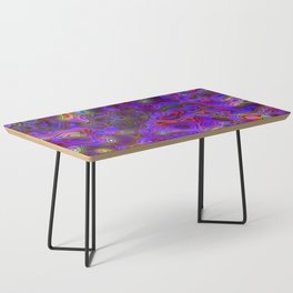 Violet Shapes Coffee Table