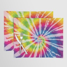 Rainbow Tie Dye #2 Placemat