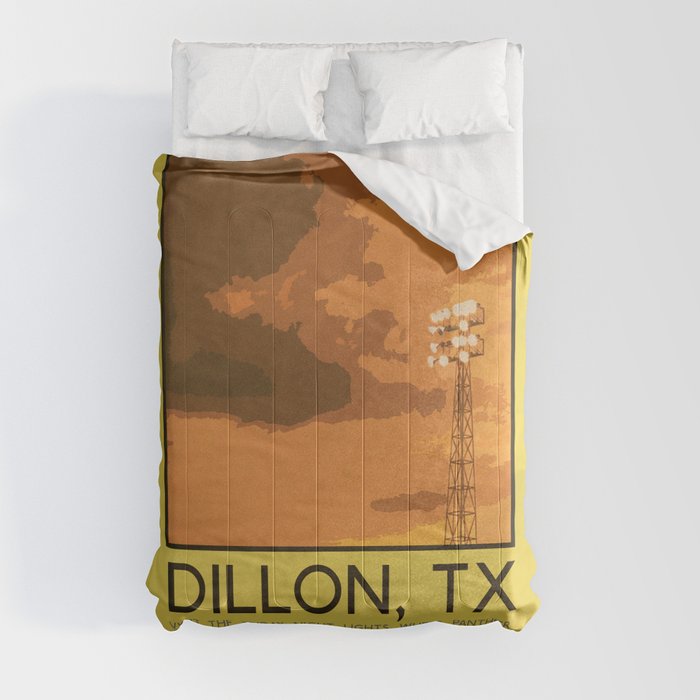 Silver Screen Tourism: DILLON, TX / FRIDAY NIGHT LIGHTS Comforter