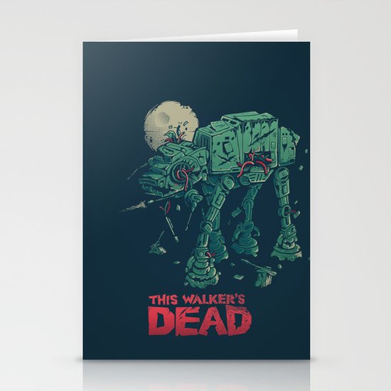 Walker's Dead Stationery Cards