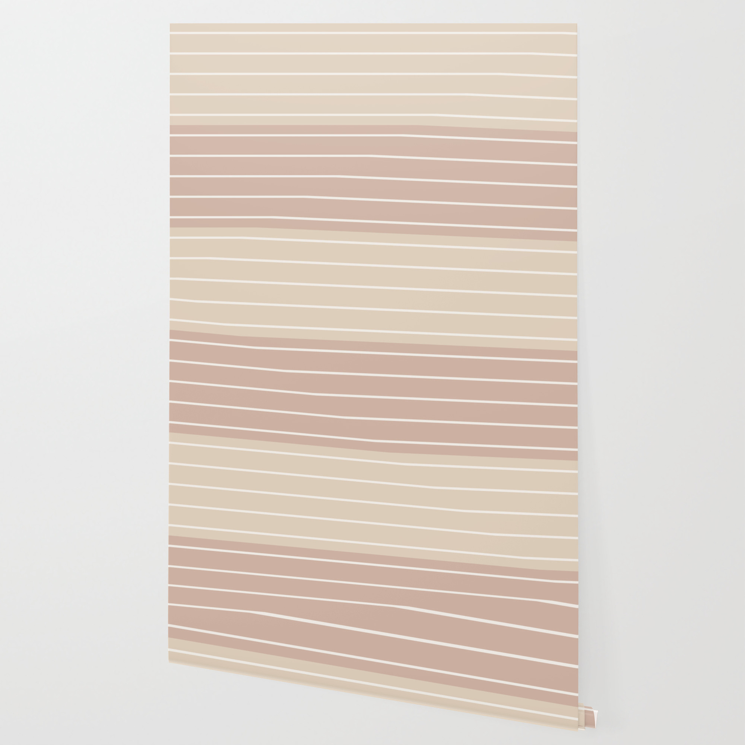 Two Tone Stripes Warm Neutral Wallpaper By Midcenturymodern Society6 Find the best neutral backgrounds on getwallpapers. society6