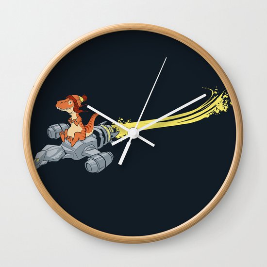 Fireflying Wall Clock
