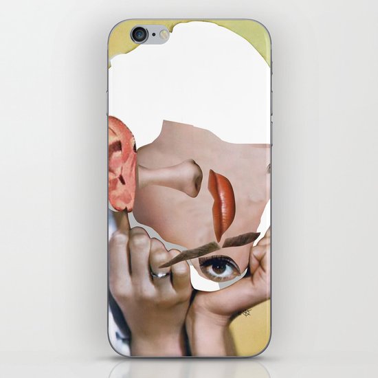 Audrey 2 Collage iPhone & iPod Skin