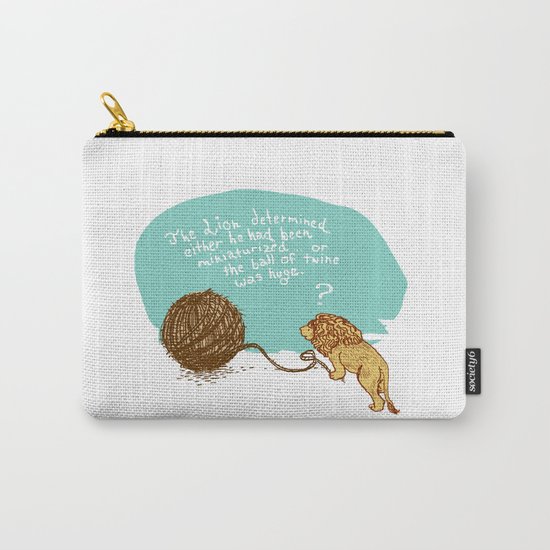 Unethical Mind Experiments on Miniaturized Animals Carry-All Pouch