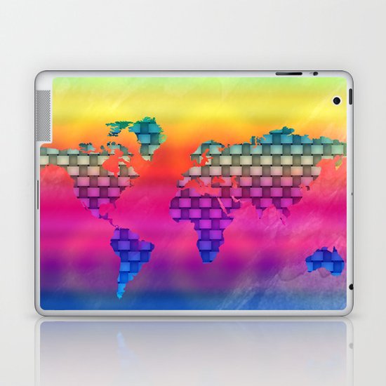 Map Laptop & iPad Skin