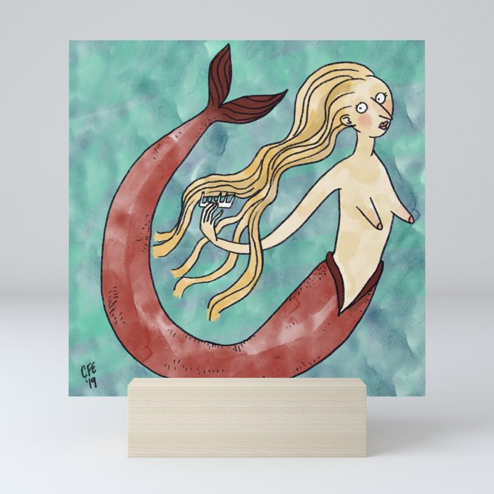 Mermaid Mini Art Print