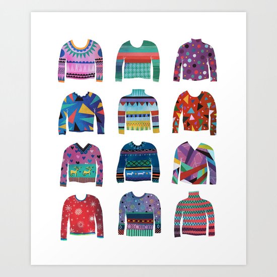 Sweater Poster Art Print