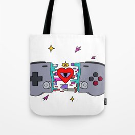 Gaming Love Nexus Tote Bag