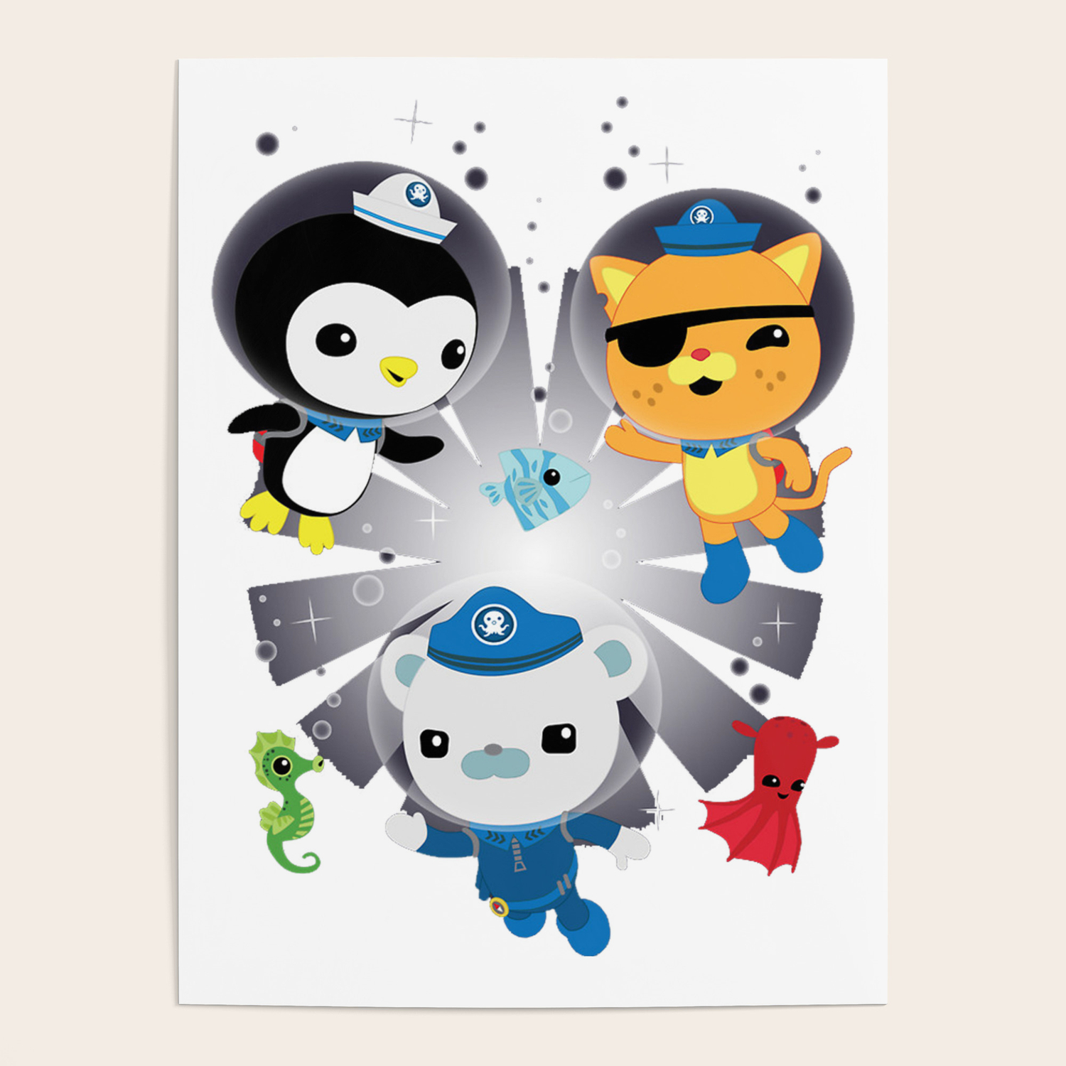 Octonauts Octonauts Poster By Bubblemahari Society6 Tamamajasper — some octonauts in anime made. octonauts octonauts poster by bubblemahari