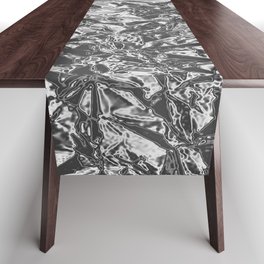 Silver Foil Modern Collection Table Runner