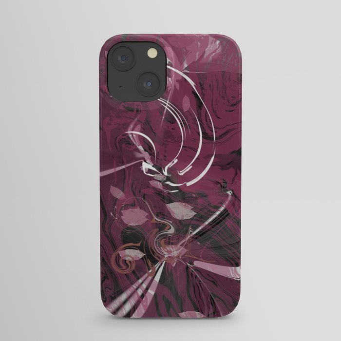 Beauty in Movement Mauve  iPhone Case