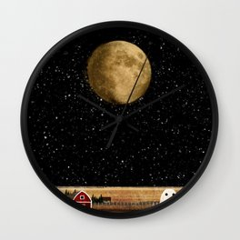 Harvest Moon Wall Clock