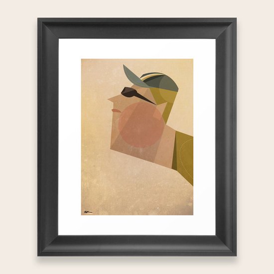 Armstrong Framed Art Print