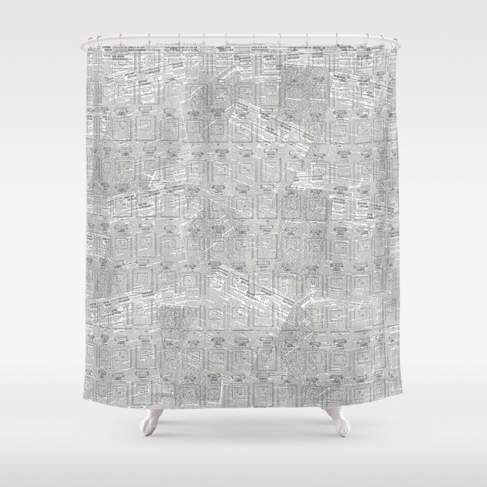 Brand Pattern Shower Curtain