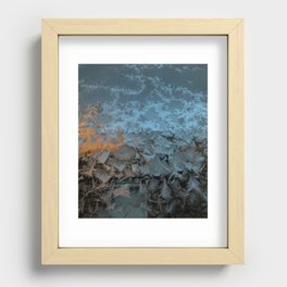 Behind the Frost Recessed Framed Print