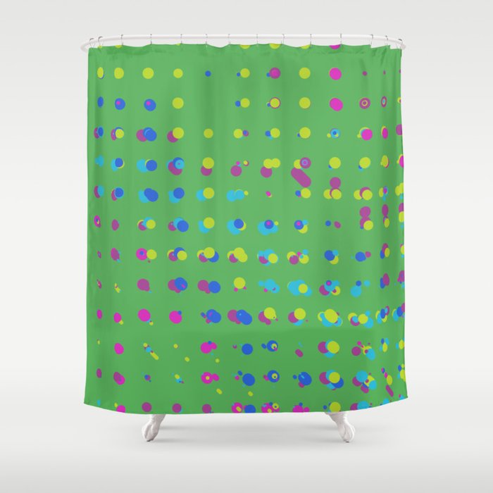 Descent Light 5 Shower Curtain