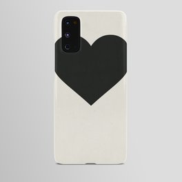 Black Heart Android Case