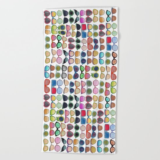 Sunglasses by Veronique de Jong Beach Towel