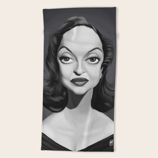 Bette Davis Beach Towel