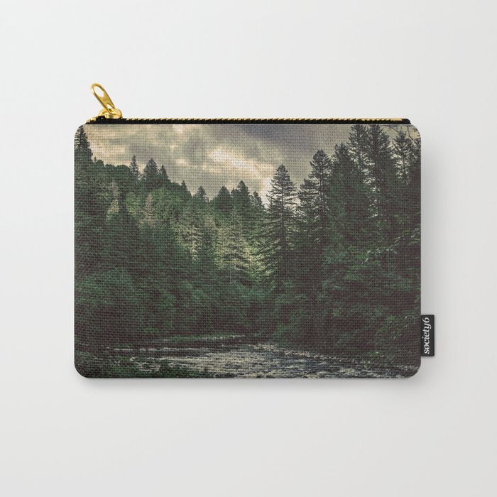 Pacific Northwest River - Nature Photography Carry-All Pouch