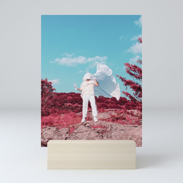Boy in White I Mini Art Print
