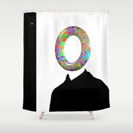 Mr Abstract #10 Shower Curtain