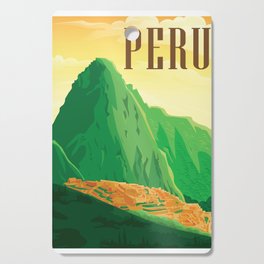 Machu Picchu Cutting Board