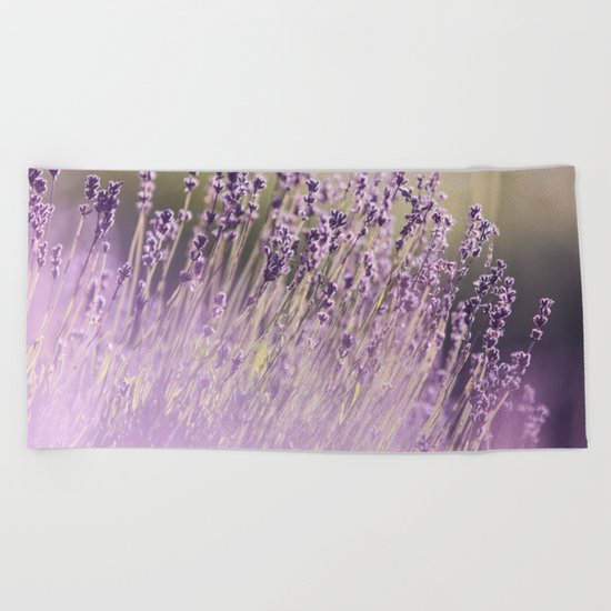 Spring Purple II Beach Towel