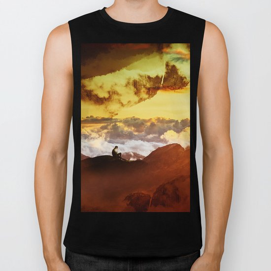 Ancient Thinker Biker Tank