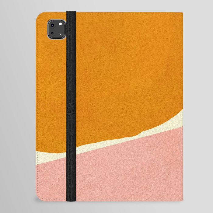 shapes geometric minimal painting abstract iPad Folio Case