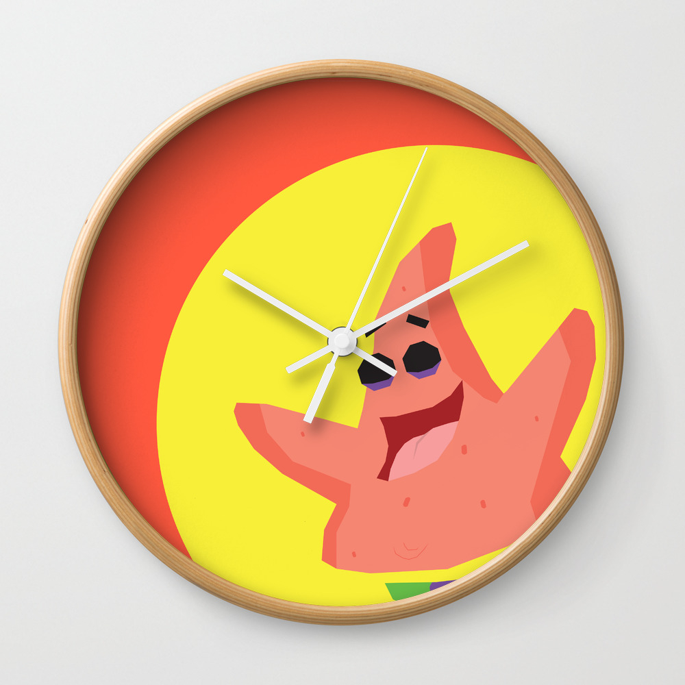 Patrick Star Wall Clock
