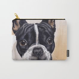 French Bulldog Gouache Artwork Carry-All Pouch