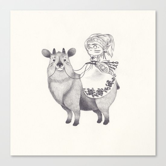 pilgrim Canvas Print