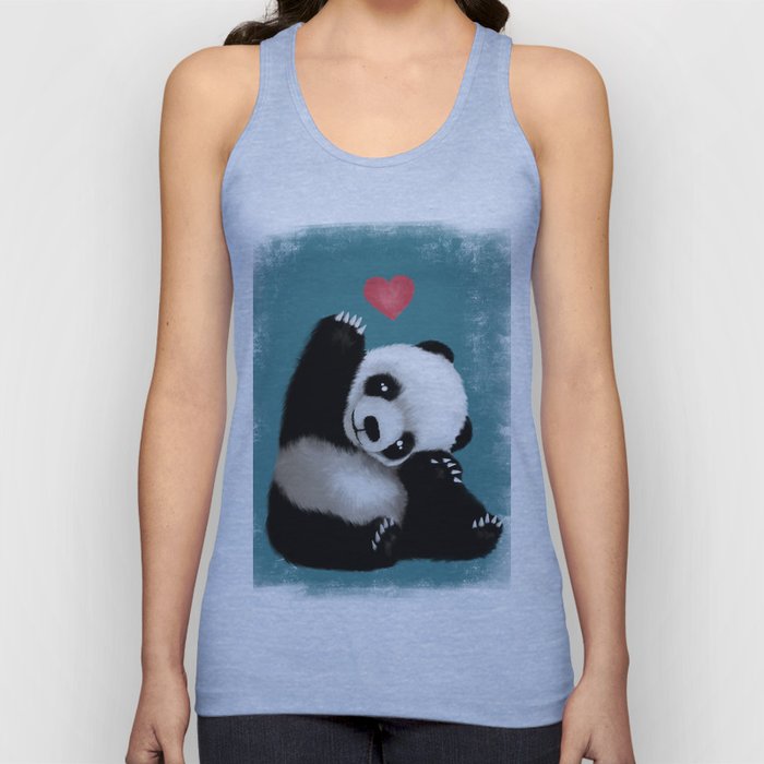 Panda Love (Color) Tank Top