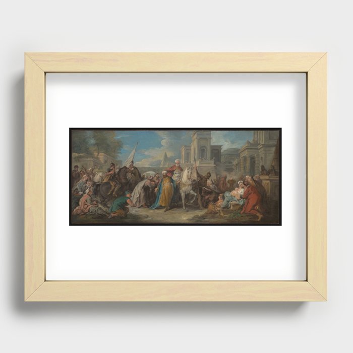 The Triumph of Mordecai Recessed Framed Print