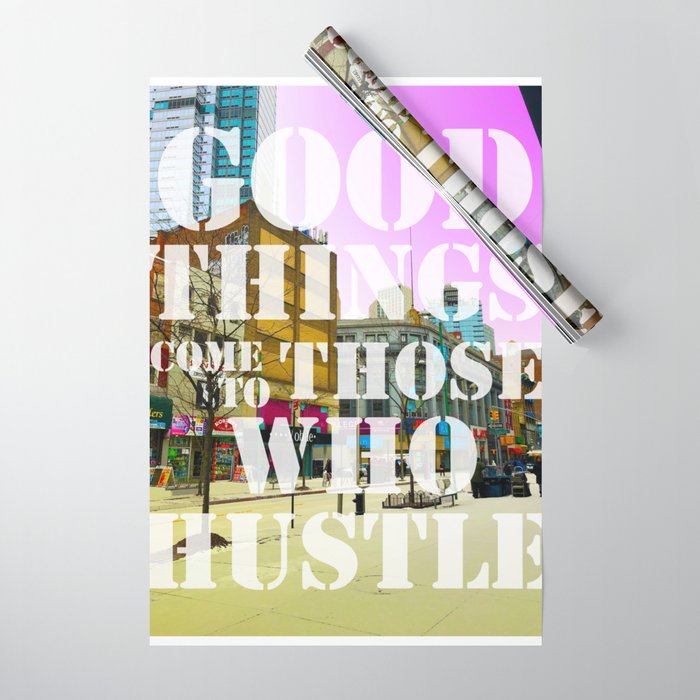 Hustle Wrapping Paper