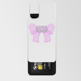 Kawaii Pixel Razor Bow Android Card Case